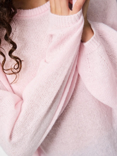 Ida Crew Neck Jumper Pink