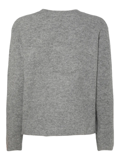 Bow Front Cardigan Grey