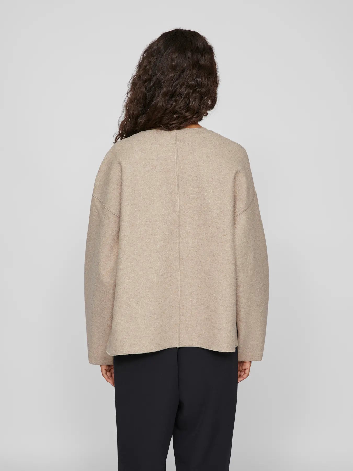 Edge to Edge Jacket Oatmeal