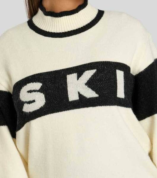 Ski Jumper Black/White