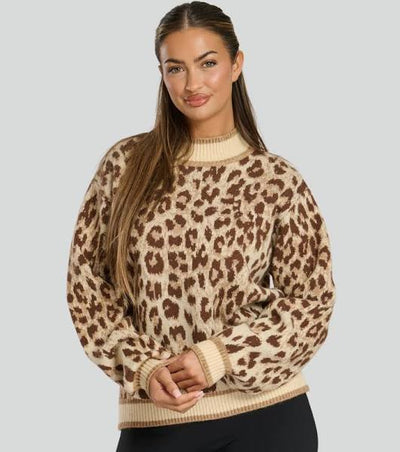 Animal Print Jumper