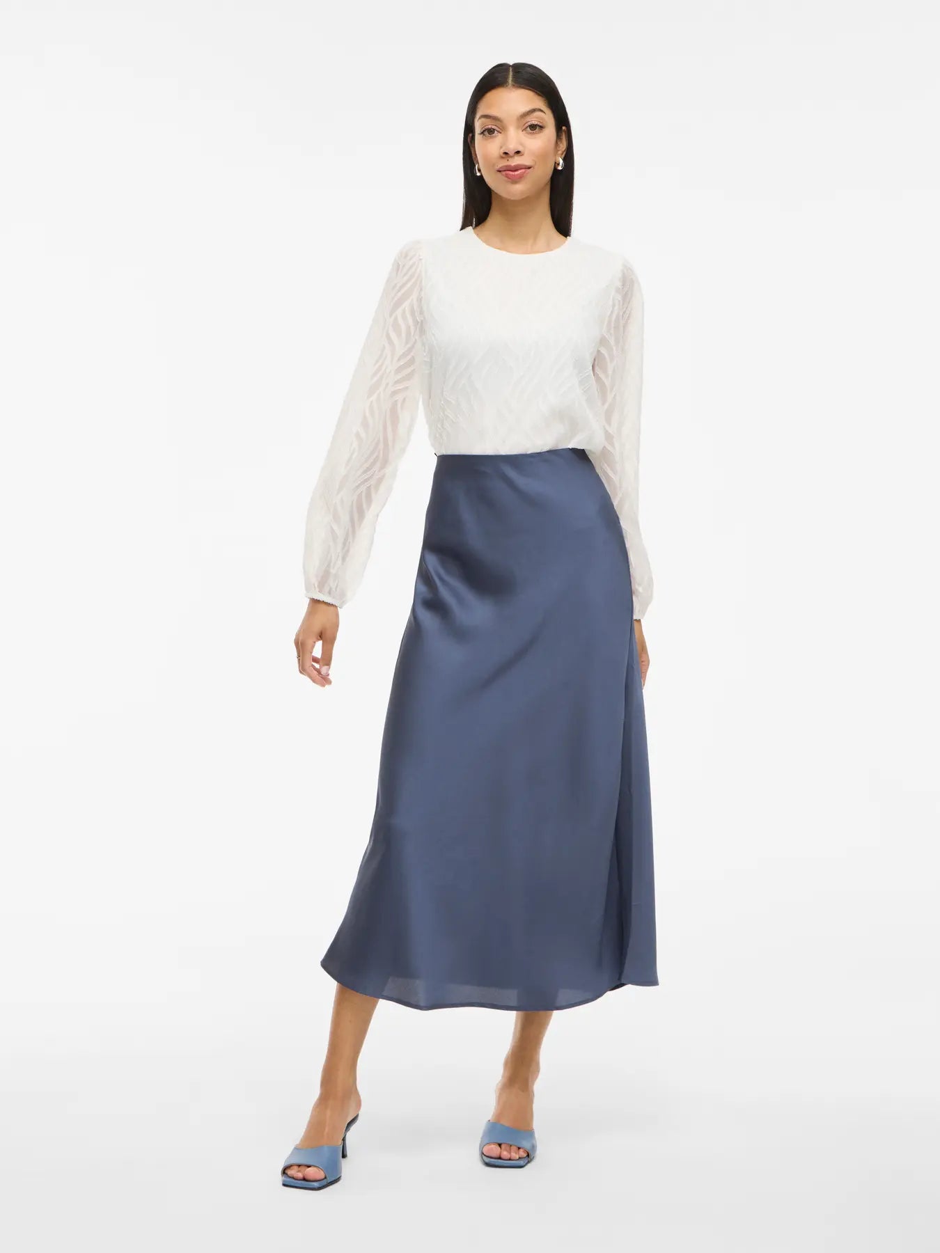 Viellette Maxi Skirt Denim