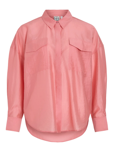 Elevated Coral Blouse