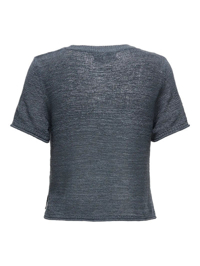 Short Sleeve Knit Ink