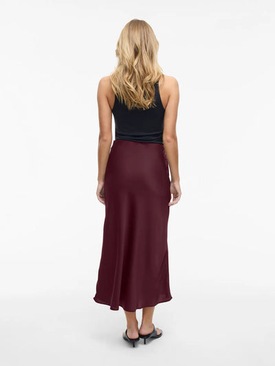 Viellette Maxi Skirt Plum