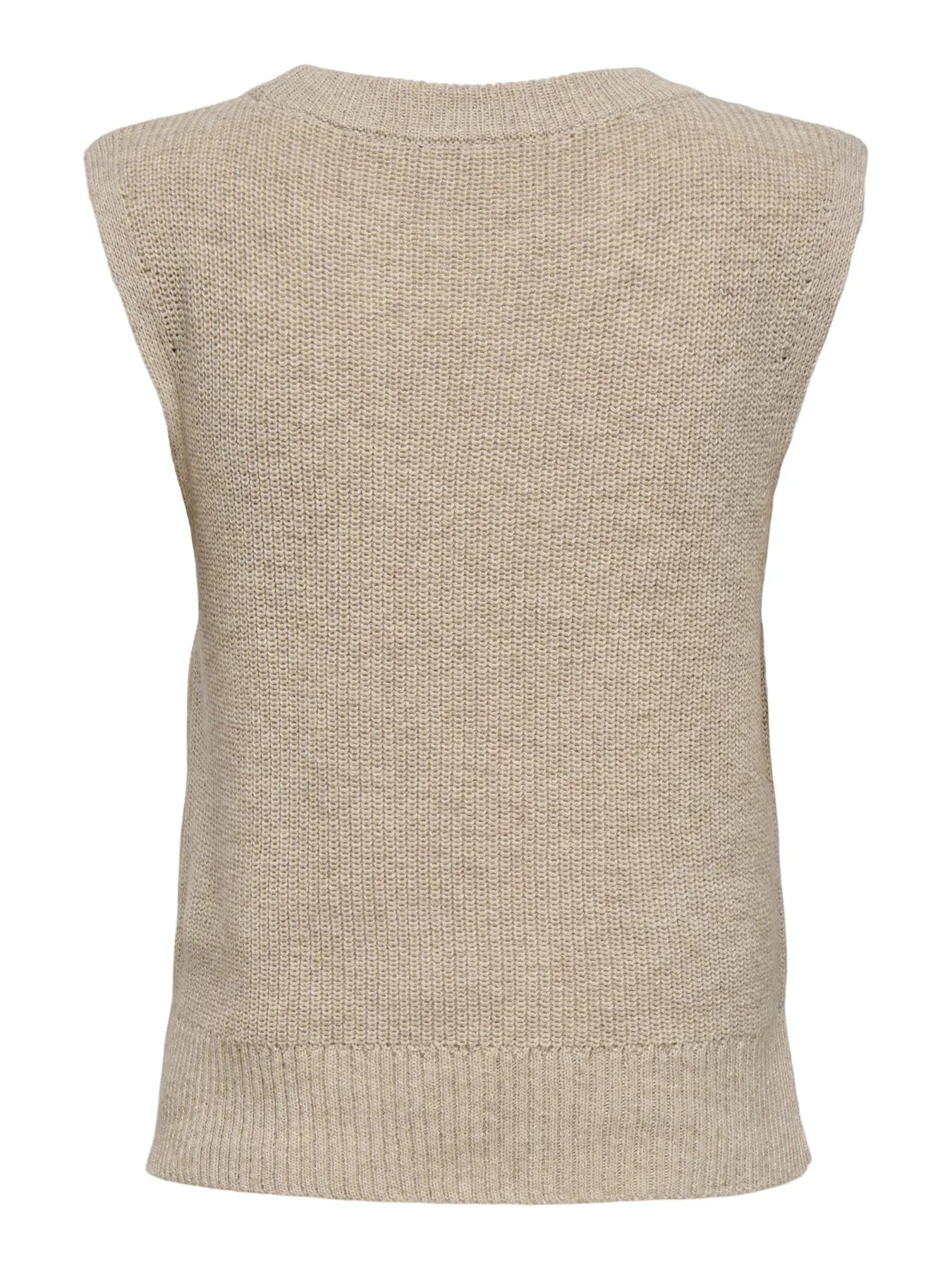 Paris Knit Vest Oat