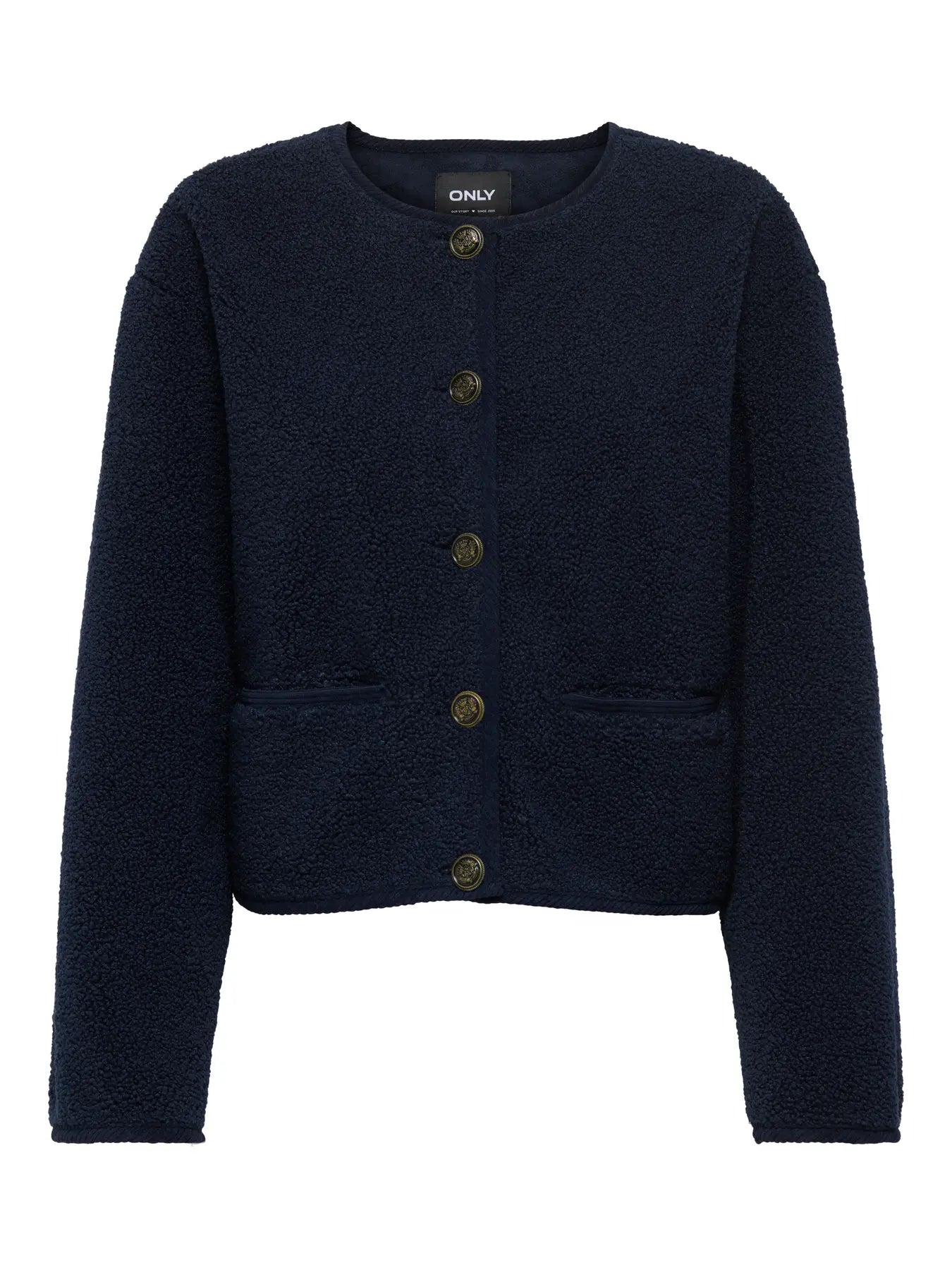 Coco Teddy Jacket Navy