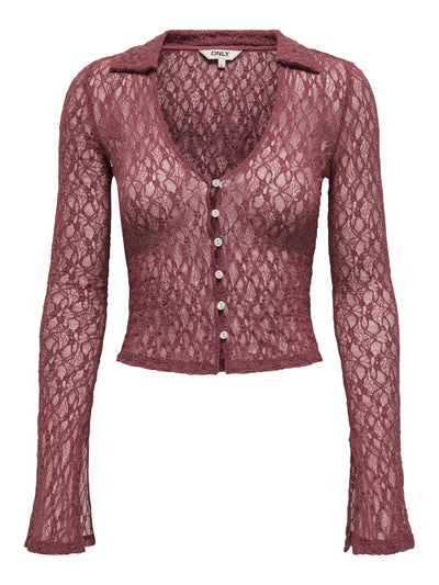 Pulse Lace Top Cinamon