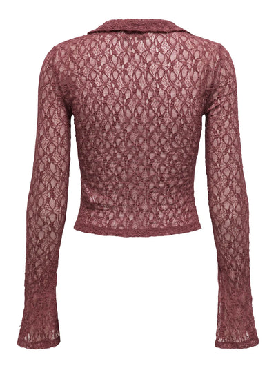 Pulse Lace Top Cinamon