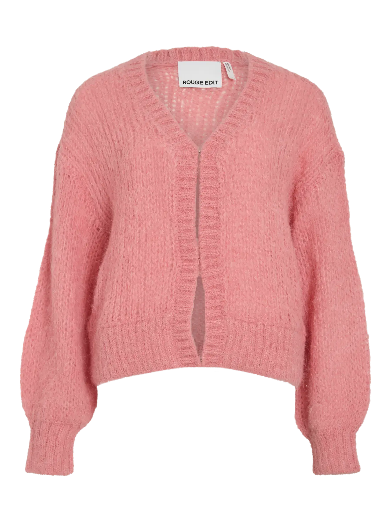Elevated Coral Cardigan